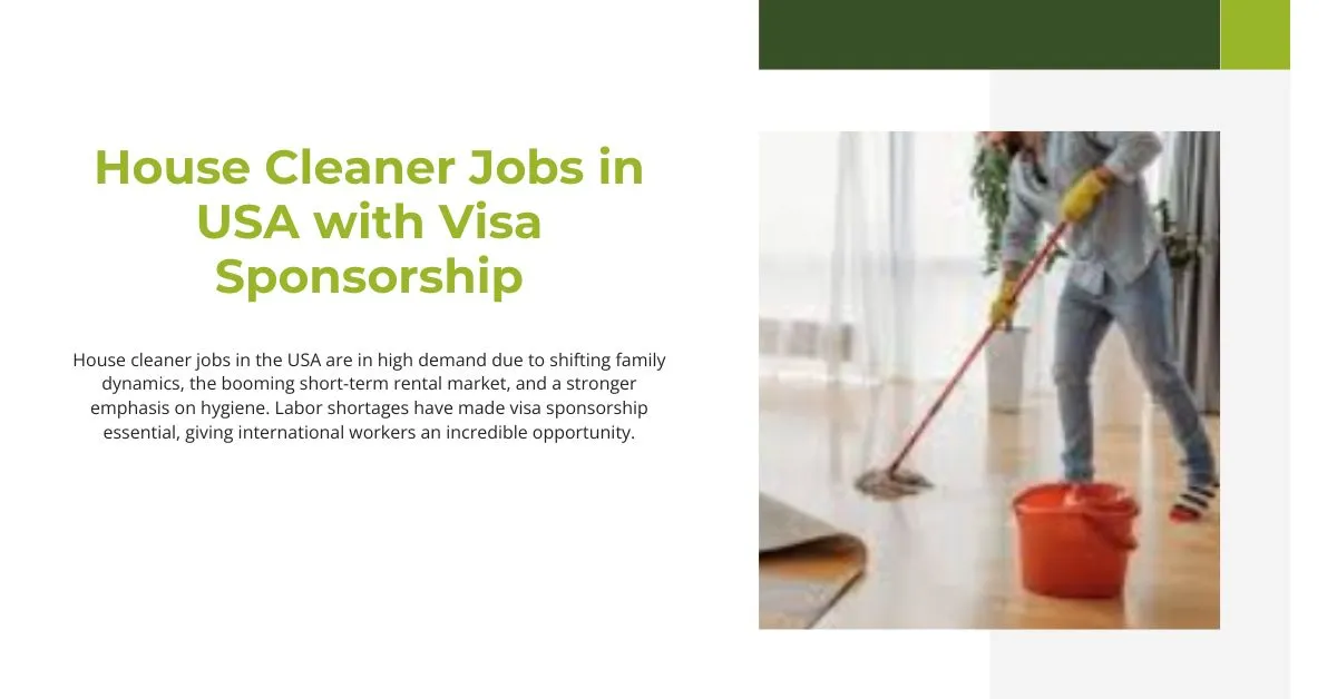 House Cleaner Jobs in USA