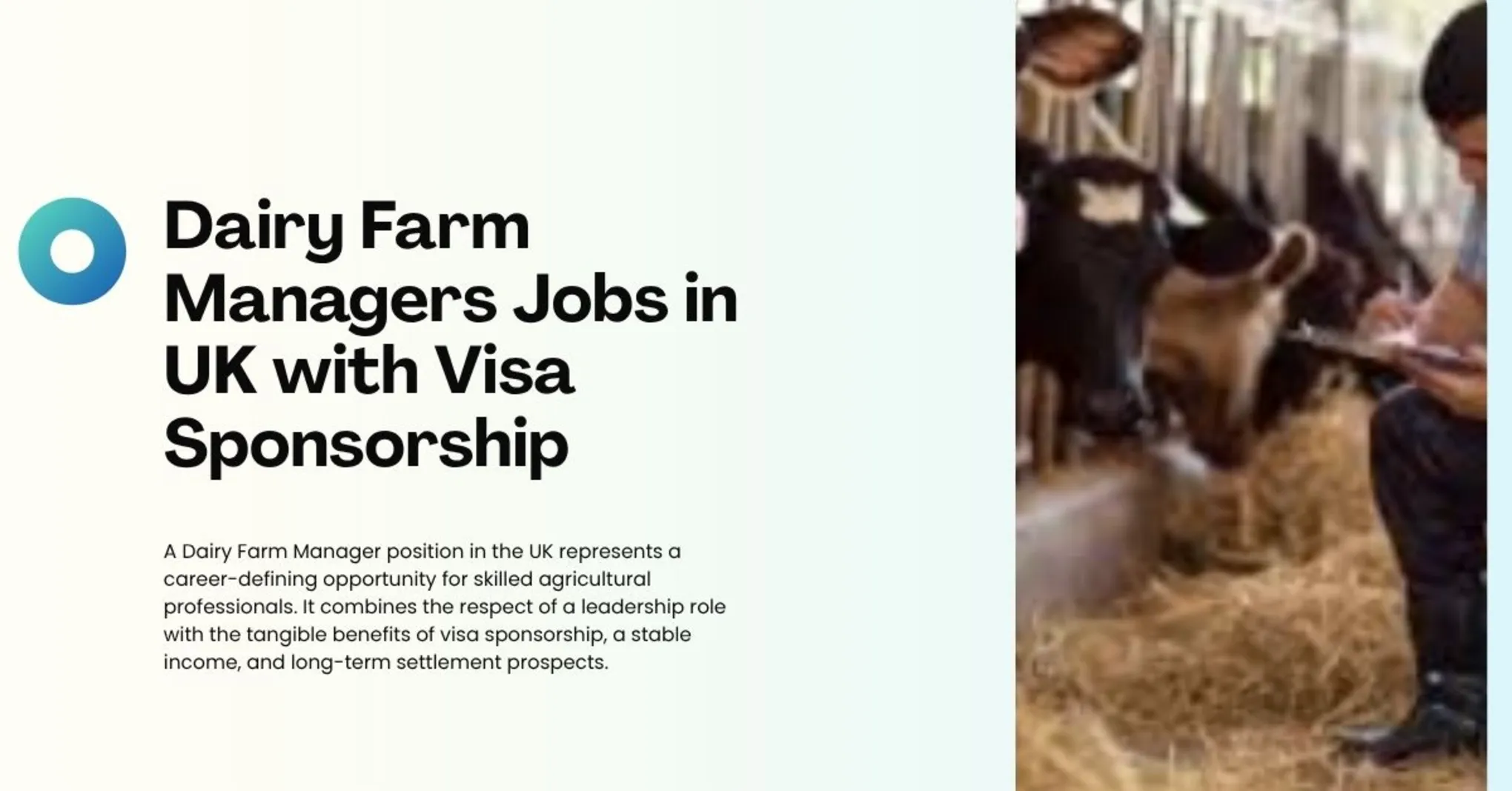 Dairy Farm Managers Jobs in UK