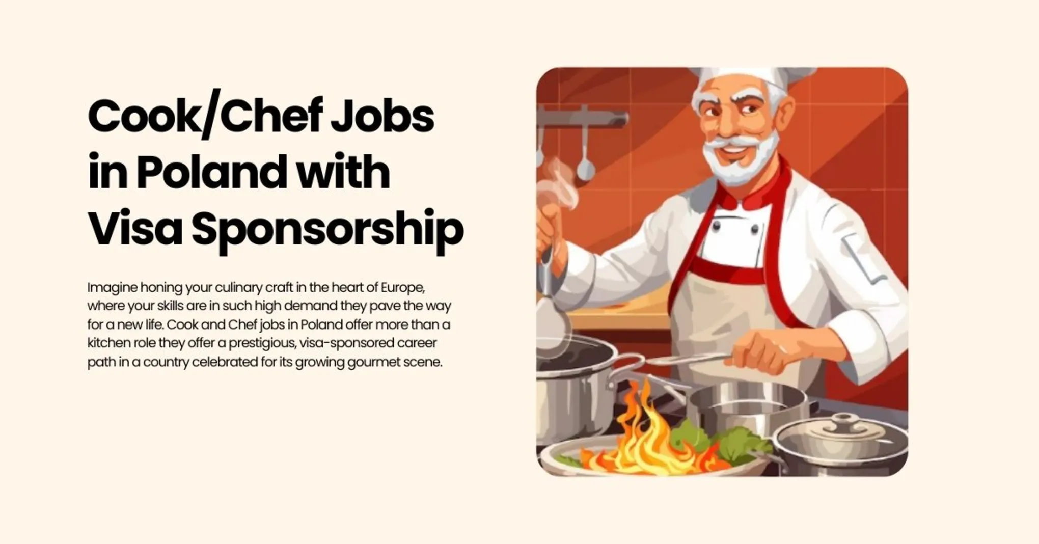 Cook/Chef Jobs in Poland