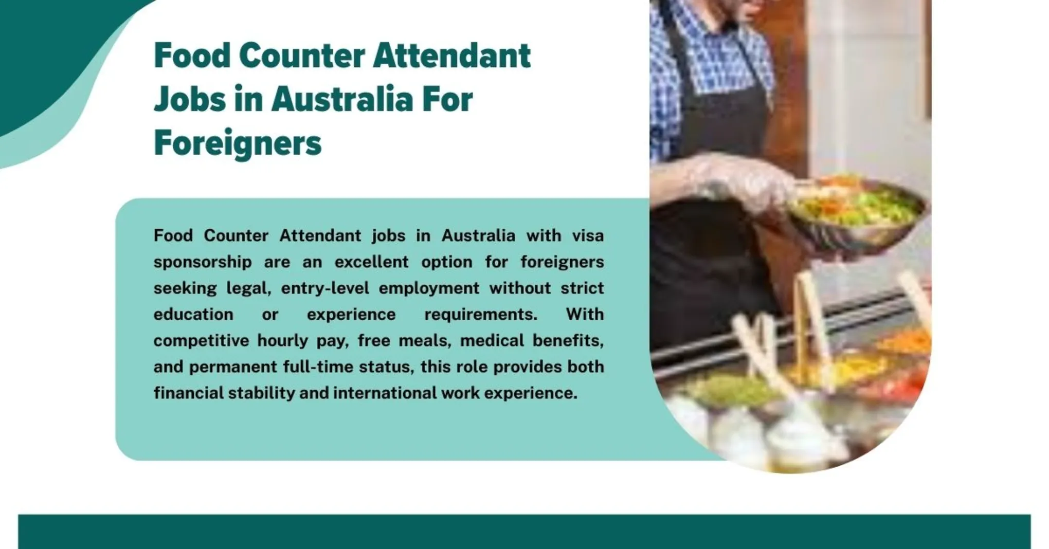 Food Counter Attendant Jobs in Australia