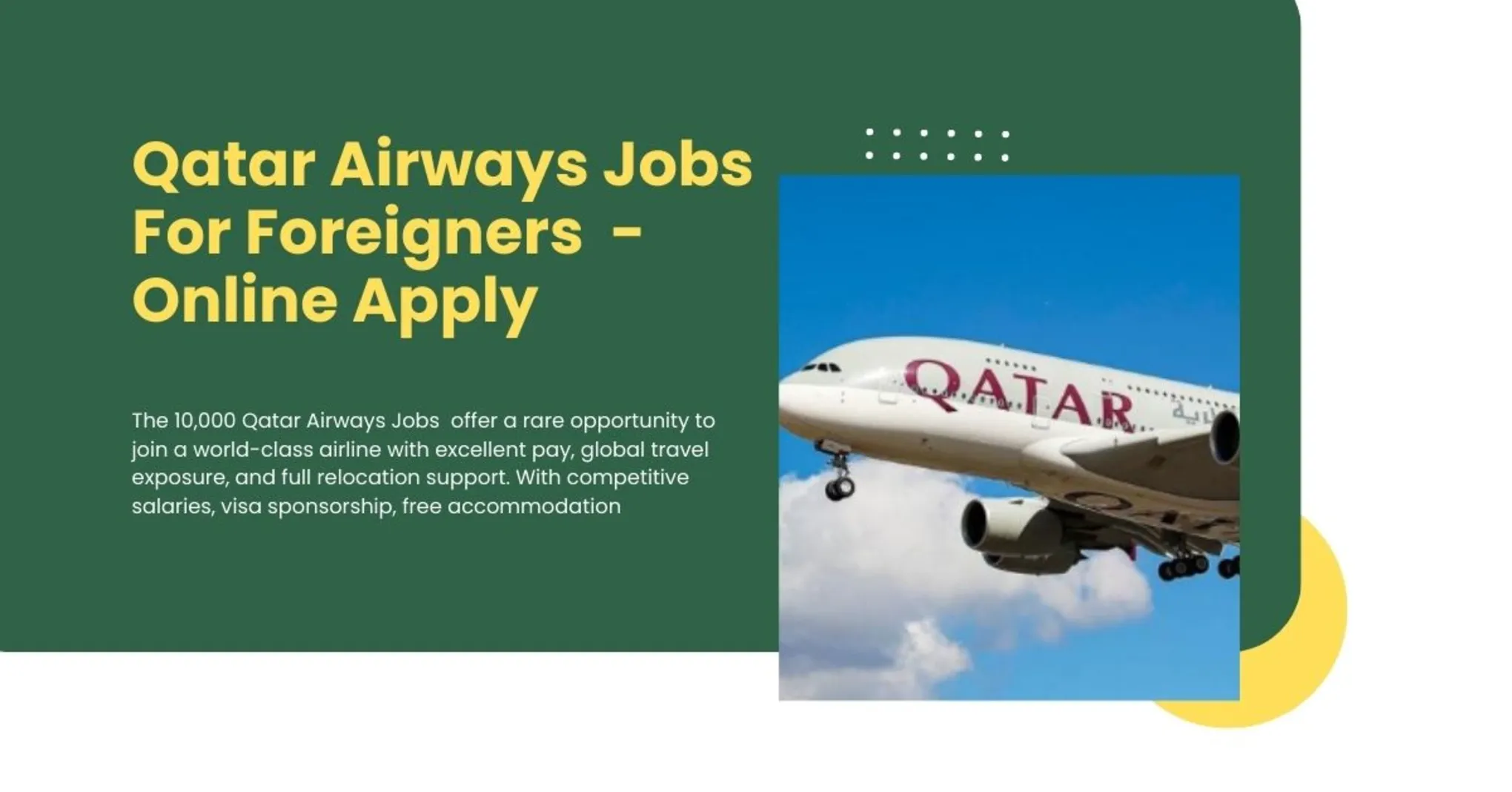 Qatar Airways Jobs For Foreigners