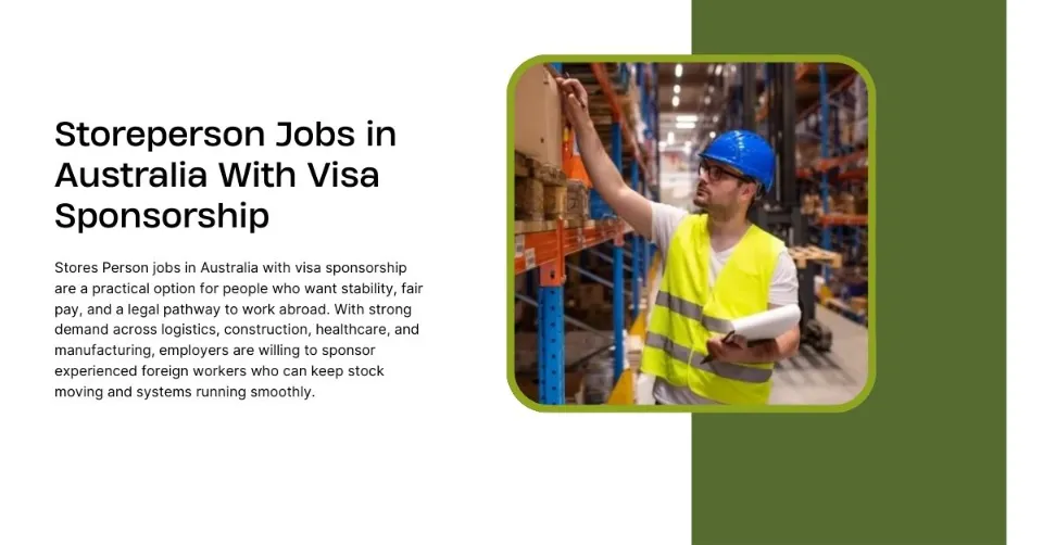 Storeperson Jobs in Australia