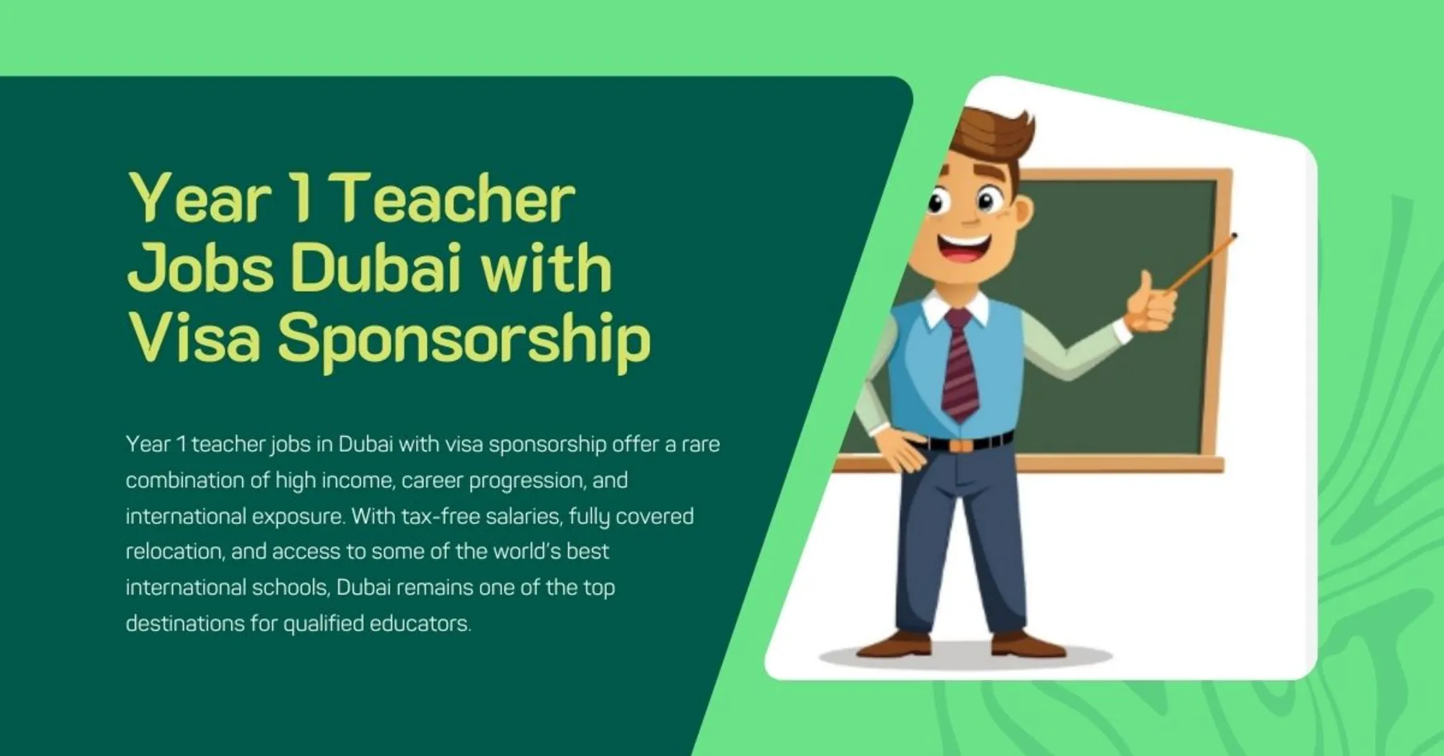 Year 1 Teacher Jobs Dubai