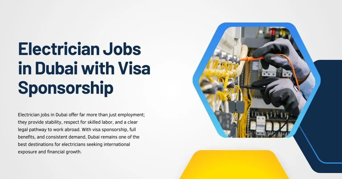 Electrician Jobs in Dubai