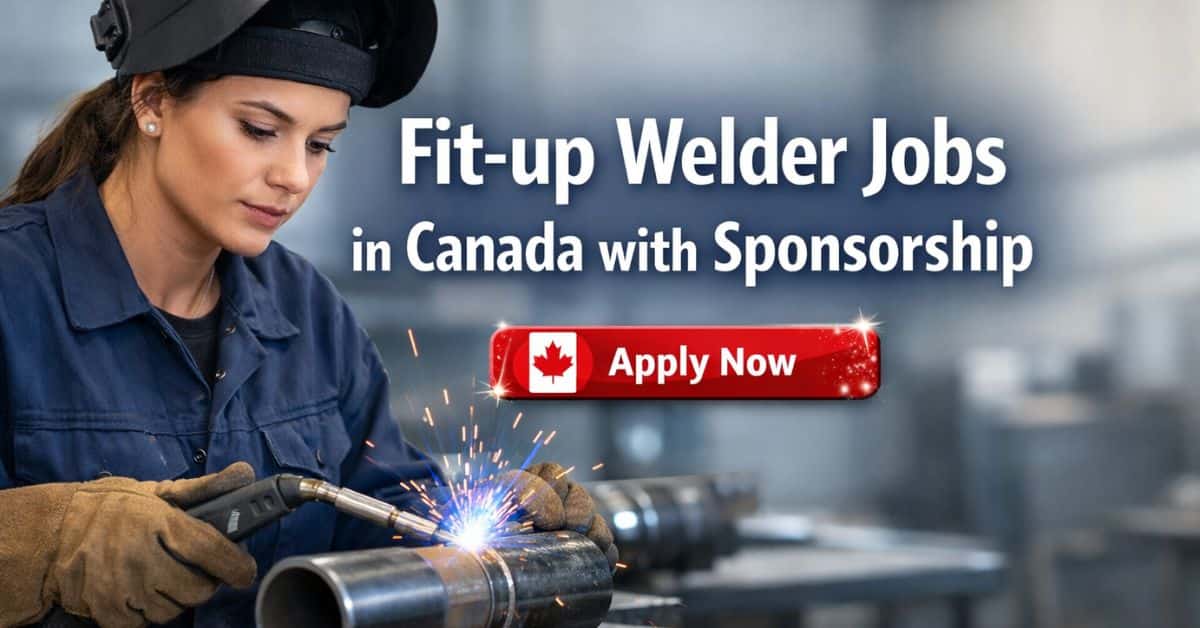 Fit-up Welder Jobs in Canada with Sponsorship