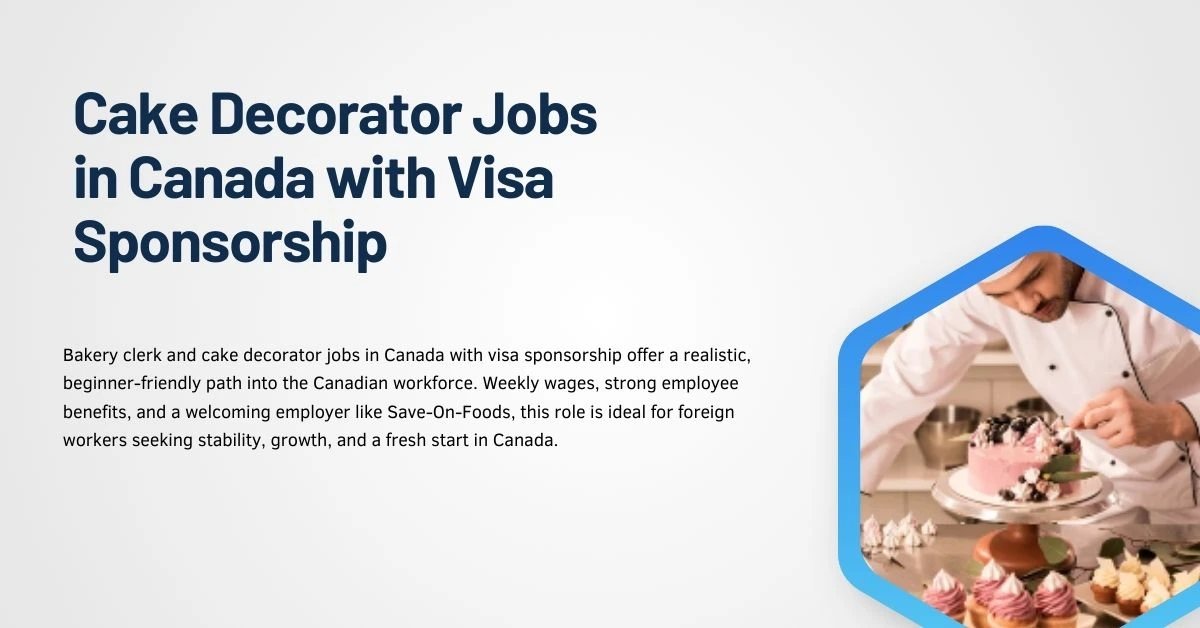 Cake Decorator Jobs in Canada