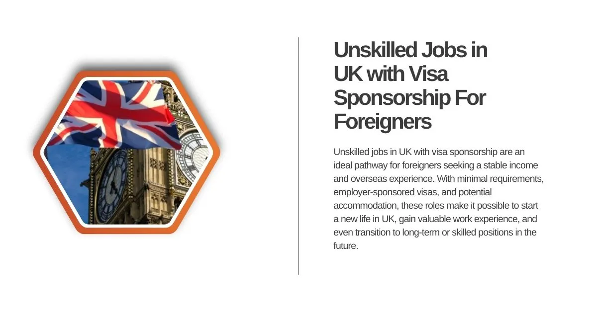 Unskilled Jobs in UK