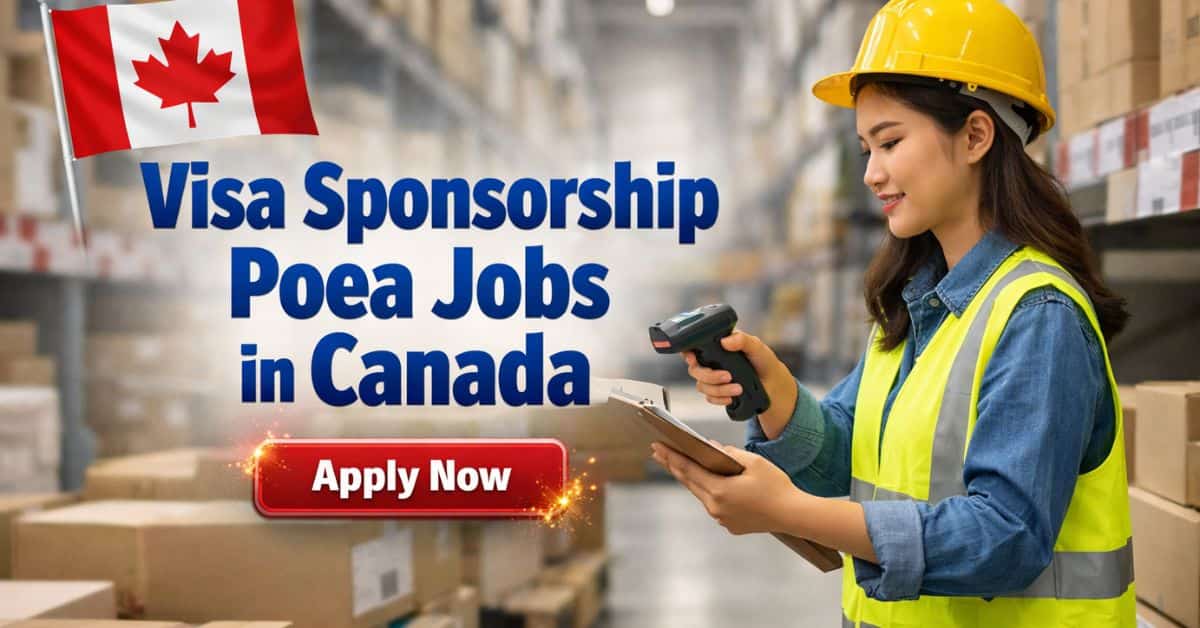 Visa Sponsorship Poea Jobs in Canada