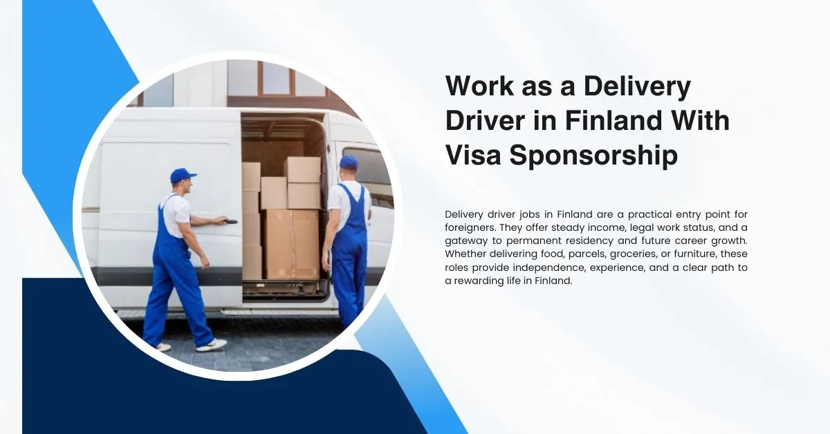 Work as a Delivery Driver in Finland