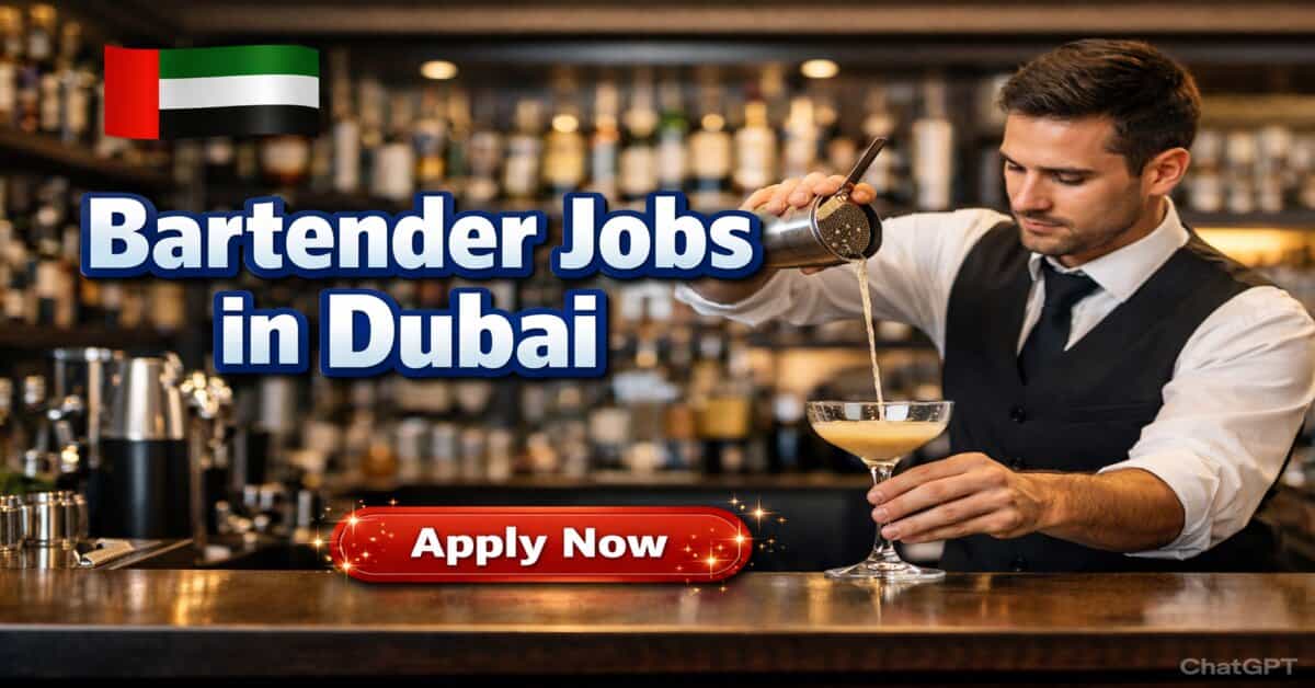 Bartender Jobs in Dubai