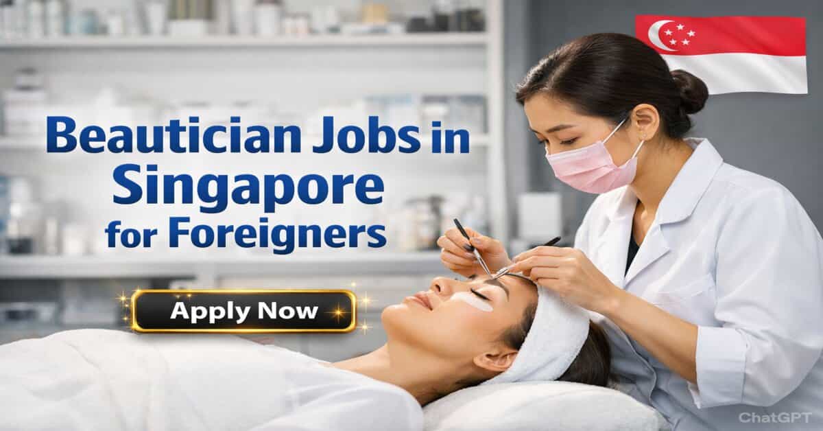 Beautician Jobs in Singapore for Foreigners