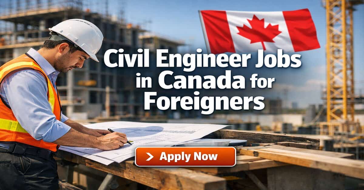 Civil Engineer Jobs in Canada for Foreigners