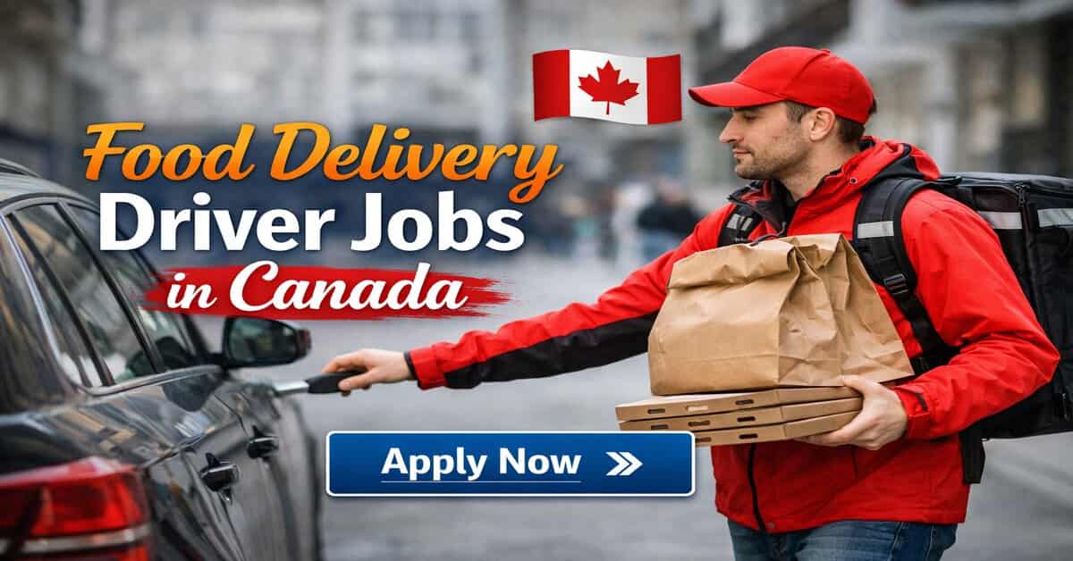 Food Delivery Driver Jobs in Canada