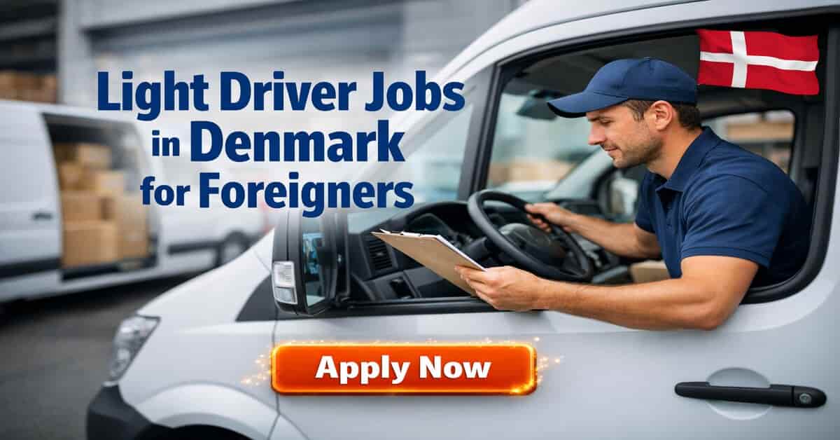 Light Driver Jobs in Denmark for Foreigners