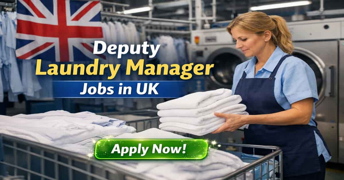 Deputy Laundry Manager Jobs in UK