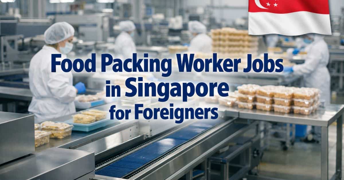 Food Packing Worker Jobs in Singapore for Foreigners
