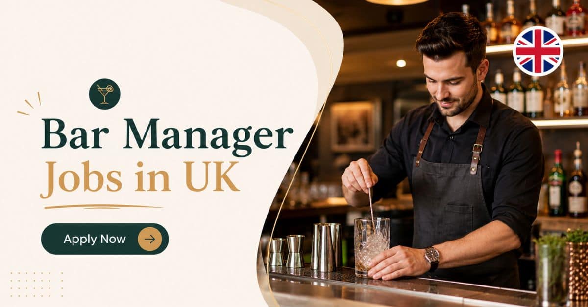Bar Manager Jobs in UK