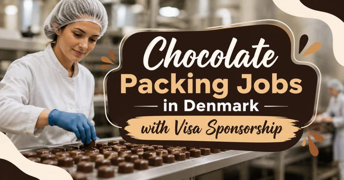 Chocolate Packing Jobs in Denmark with Visa Sponsorship