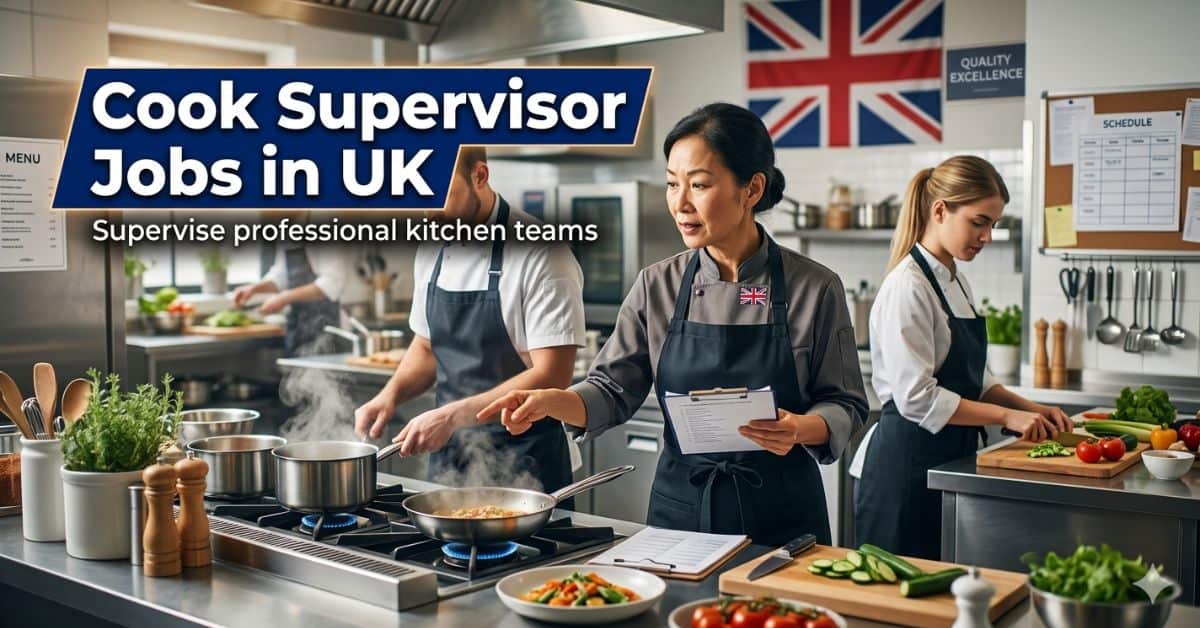 Cook Supervisor Jobs in UK