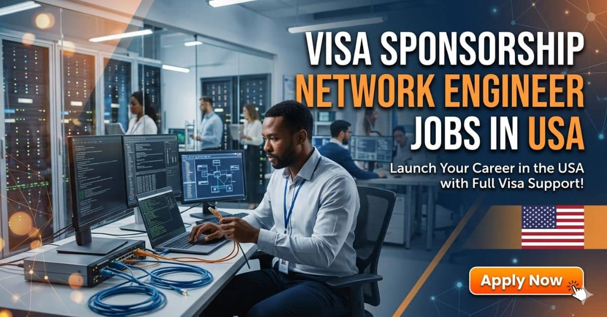 Visa Sponsorship Network Engineer Jobs in USA